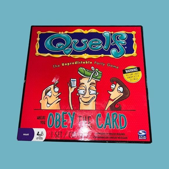 Spin Masters Quelf Board Game COMPLETE - Picture 1 of 5